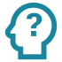 mdi:head-question-outline
