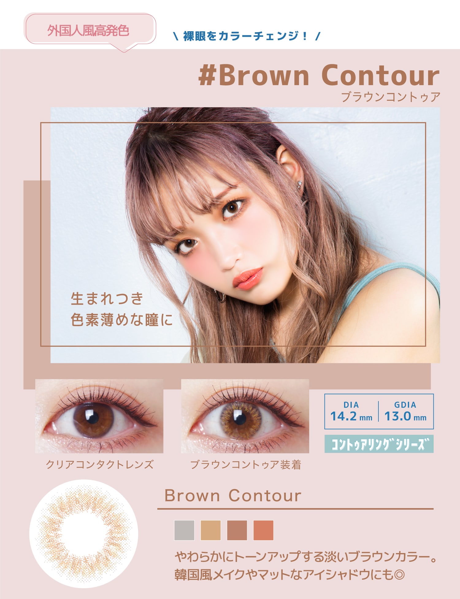 Brown Contour ブラウンコントゥア