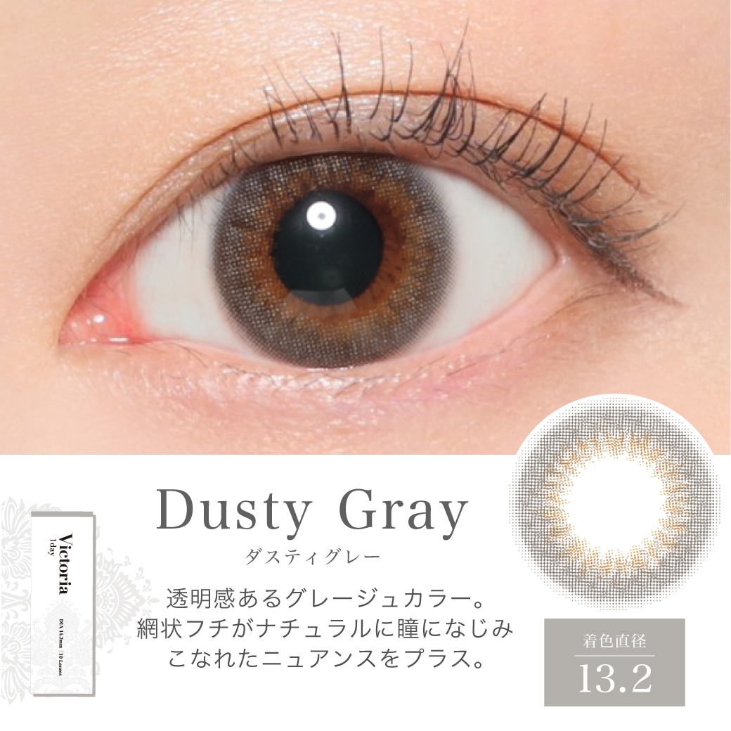 Victoria 1day by candymagic ビクトリアワンデー byキャンディーマジック Dusty Gray ダスティグレー