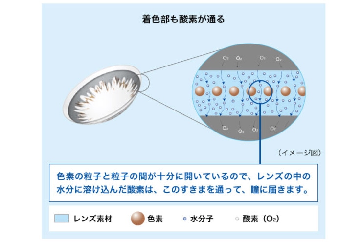ヴィヴィットスタイル 酸素が通る