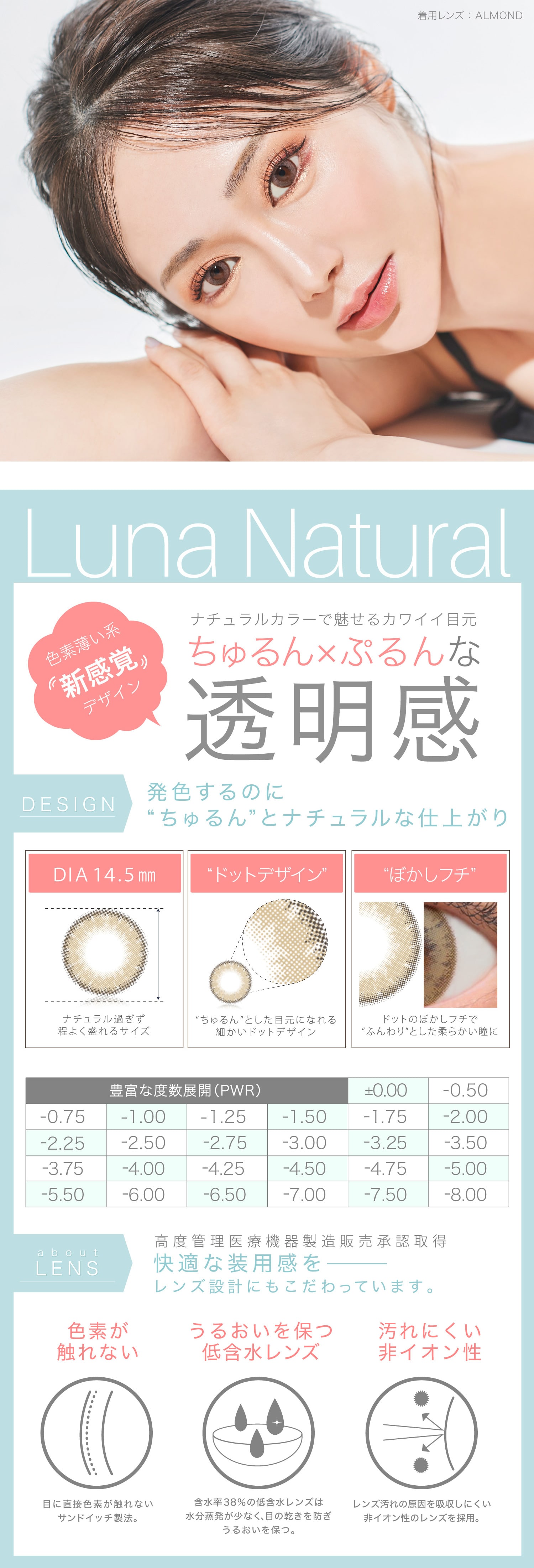 LUNA Natural 1Day i i` f[