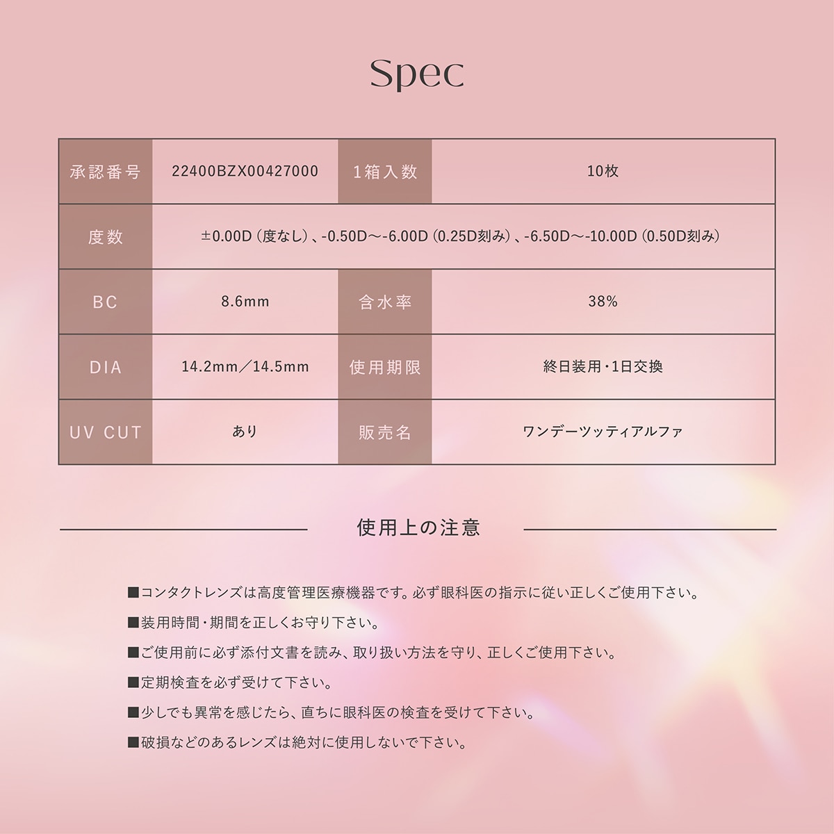 TOPARDS 1day gp[Y f[ Spec