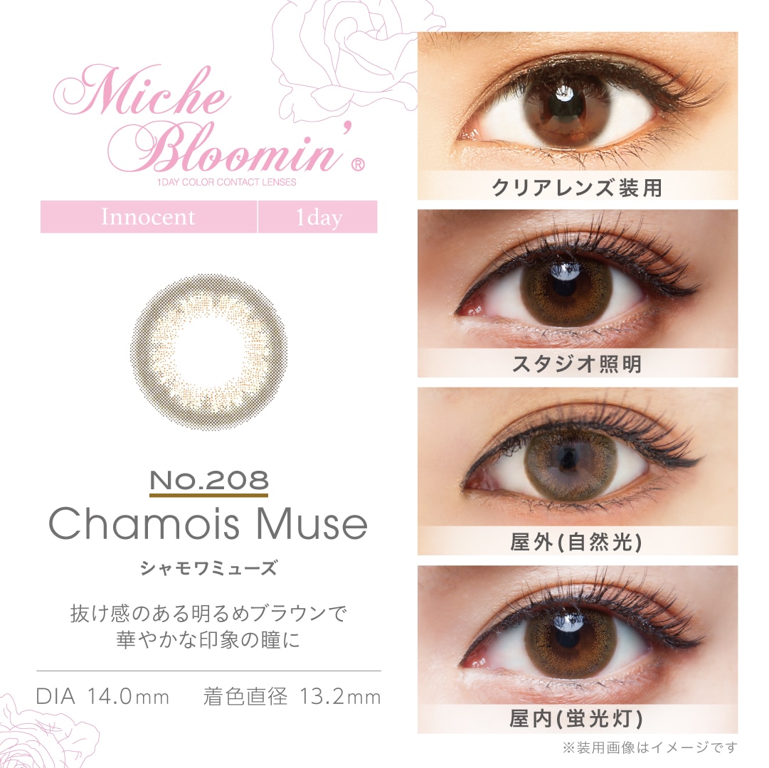 ミッシュ ブルーミン ワンデー シリーズ【Chamois Muse シャモワミューズ】