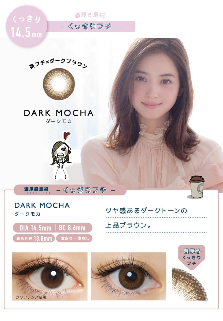 FLANMY 1DAY フランミー ワンデー【DARK MOCHA ダークモカ】
