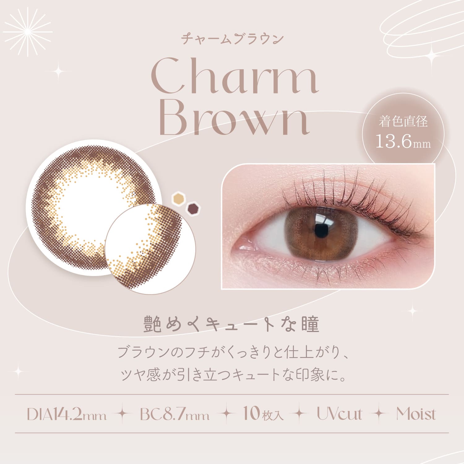 Viewm1day r[f[yCharm Brown `[uEz