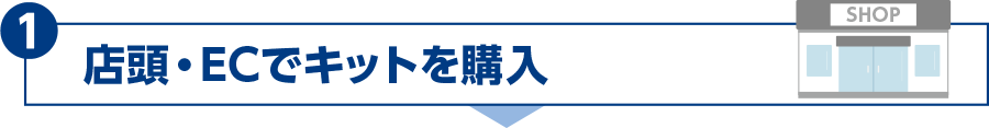 @店頭・ECでキットを購入