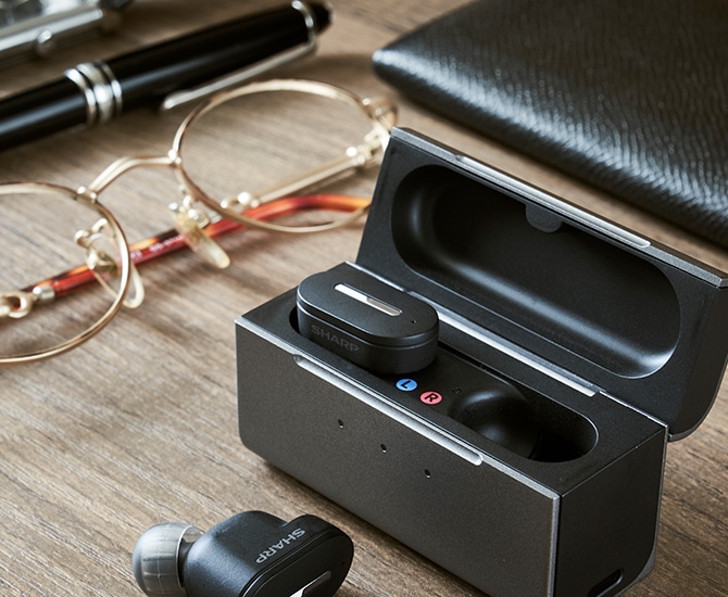シャープメディカルリスニングプラグ 耳穴型補聴器】シャープ メディカルリスニングプラグ MH-L1B
