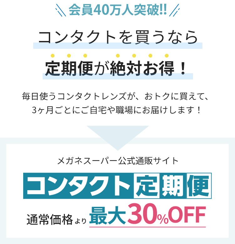 コンタクト定期便